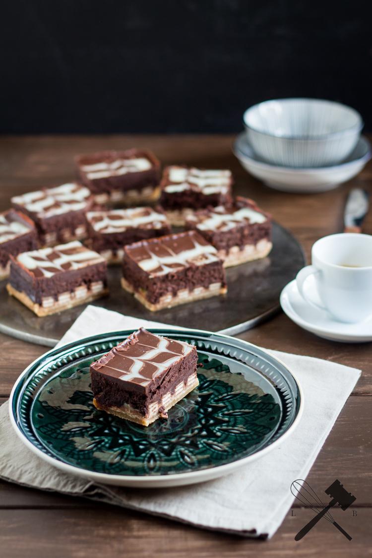 Rezeptbild: Kit Kat Cheesecake Bars