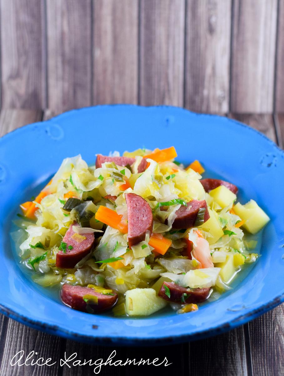 Rezeptbild: Weißkrauteintopf