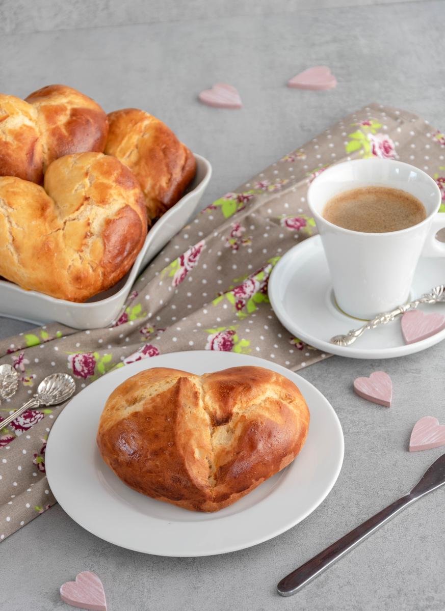 Rezeptbild: Herzl-Wecken