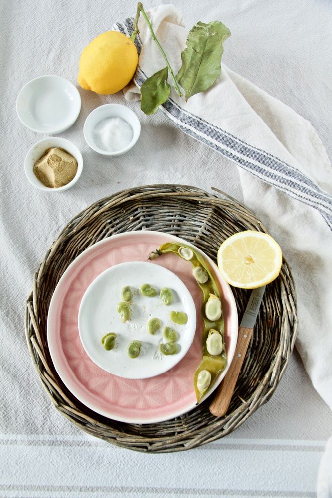 Rezeptbild: Baghali Pokhte - Gesundes Streetfood aus Persien