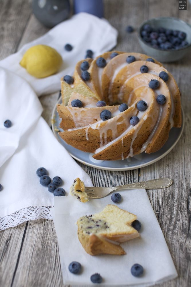 Rezeptbild: Blaubeer Guglhupf