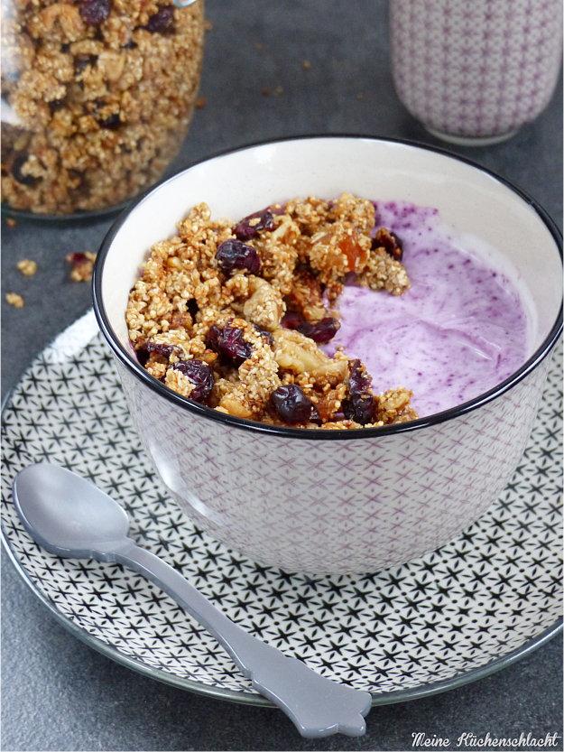 Rezeptbild: Buchweizen-Amaranth Granola
