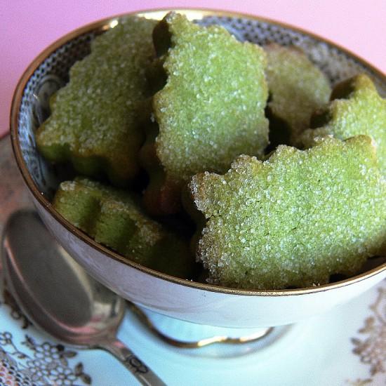 Rezeptbild: Grüntee-Kekse