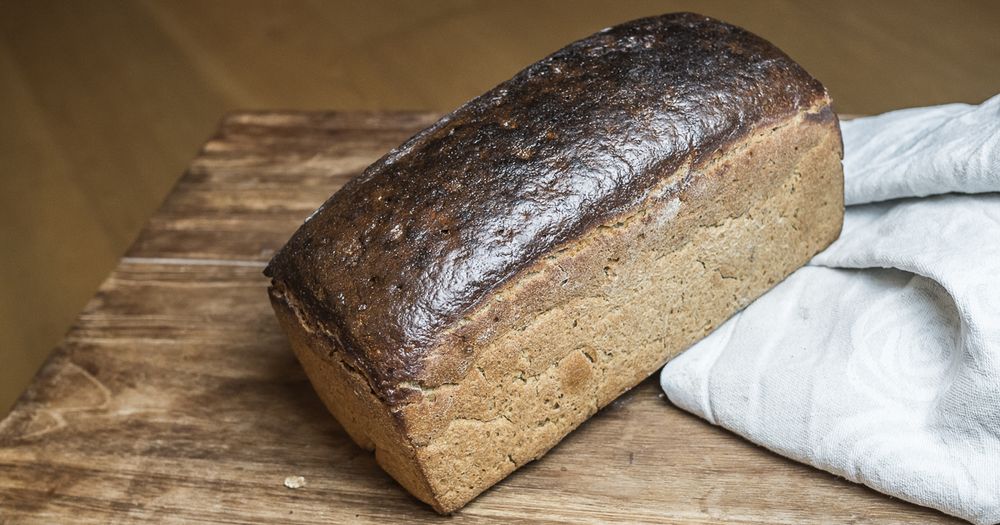 Rezeptbild: Abgestrichenes Roggenmisch-Kastenbrot