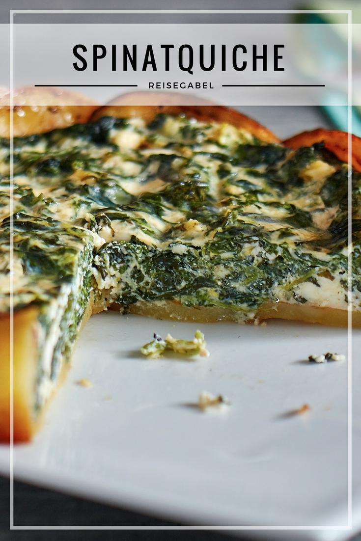Rezeptbild: Spinatquiche mit Ricotta