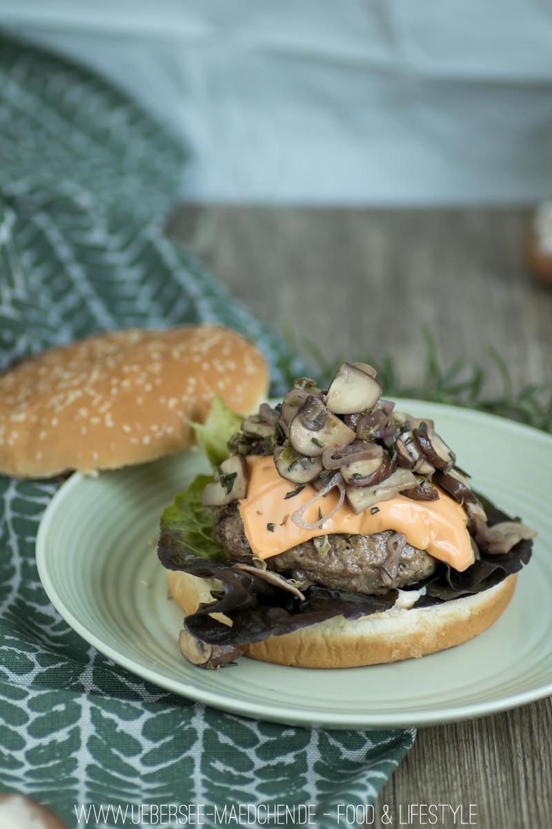 Rezeptbild: Waldlust-Burger mit Pilzen