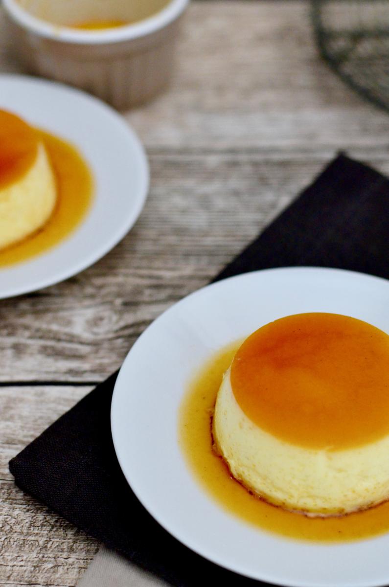 Rezeptbild: Flan mit Karamellsauce