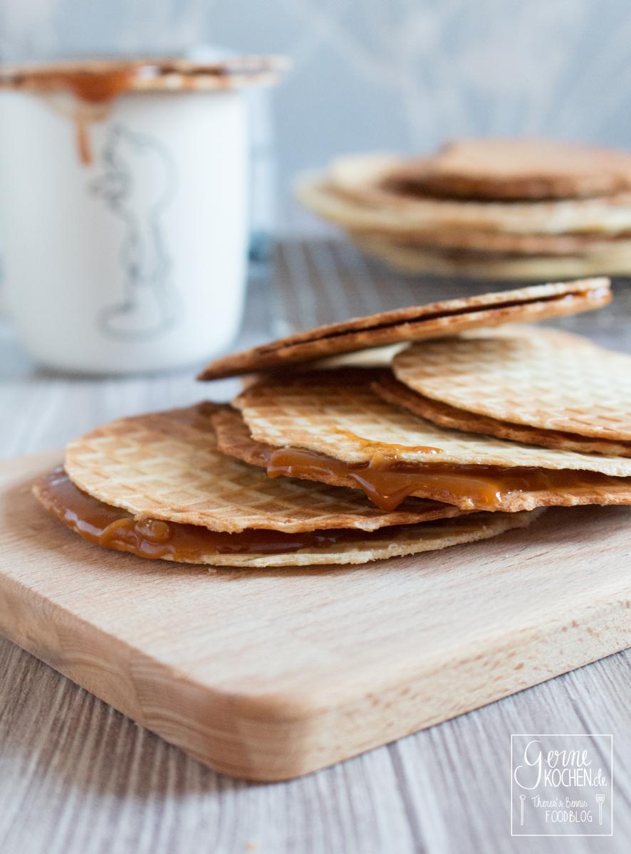 Rezeptbild: Stroopwaffeln - holländische Karamellwaffeln