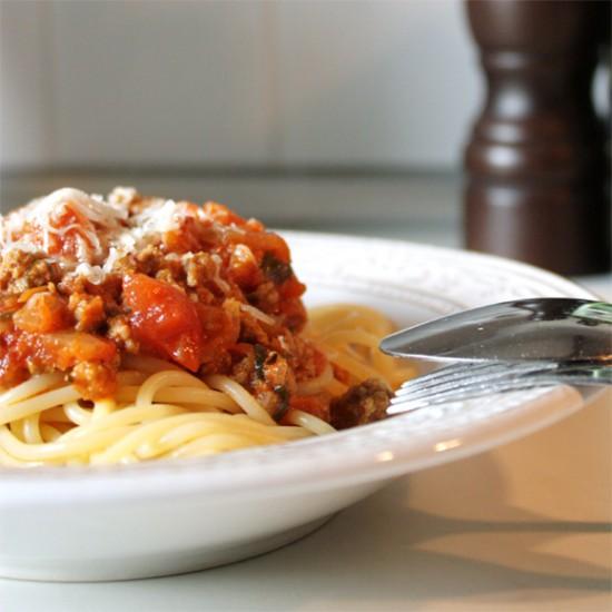 Rezeptbild: Spaghetti Bolognese