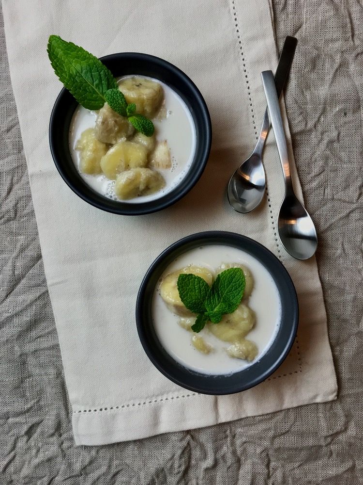Rezeptbild: Banana in coconut milk