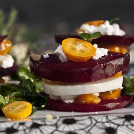 Rezeptbild: Rote Bete-Lasagne