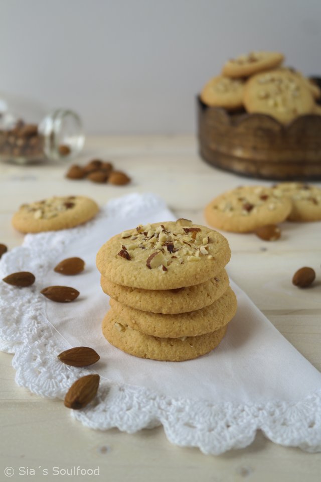 Rezeptbild: Mandel Cookies