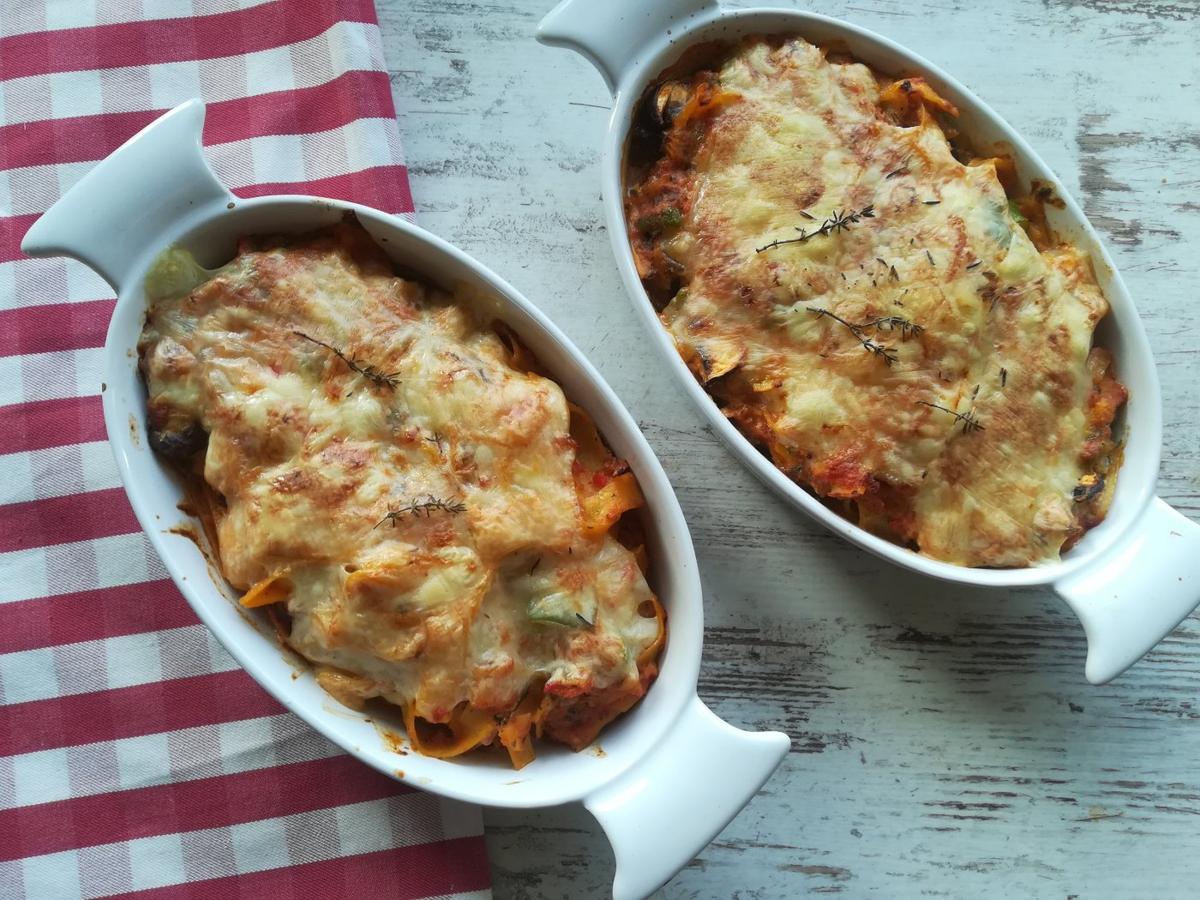 Rezeptbild: Nudelauflauf