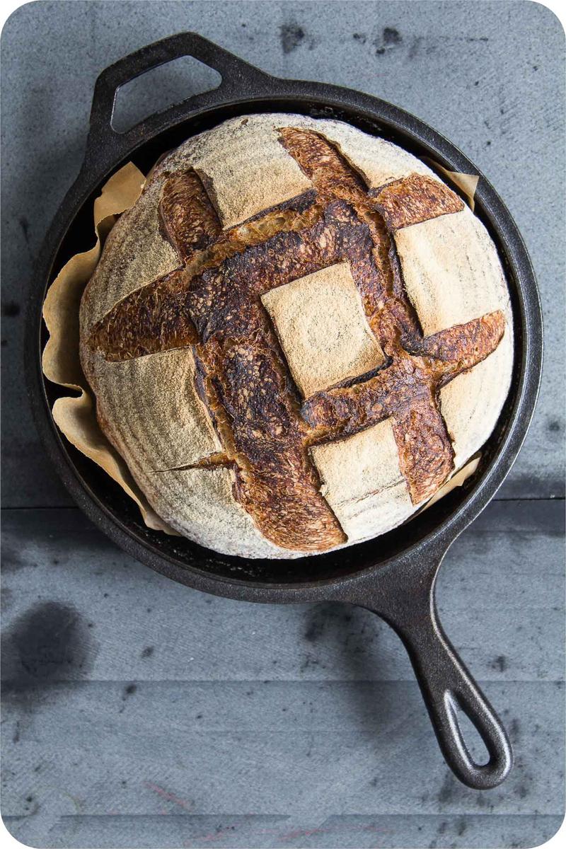 Rezeptbild: Helles Weizensauerteigbrot