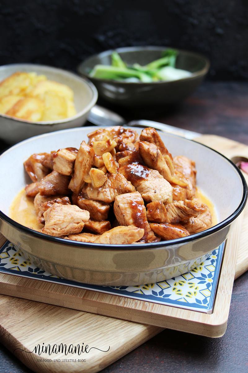 Rezeptbild: Huhn in Sherry-Sahne-Sauce