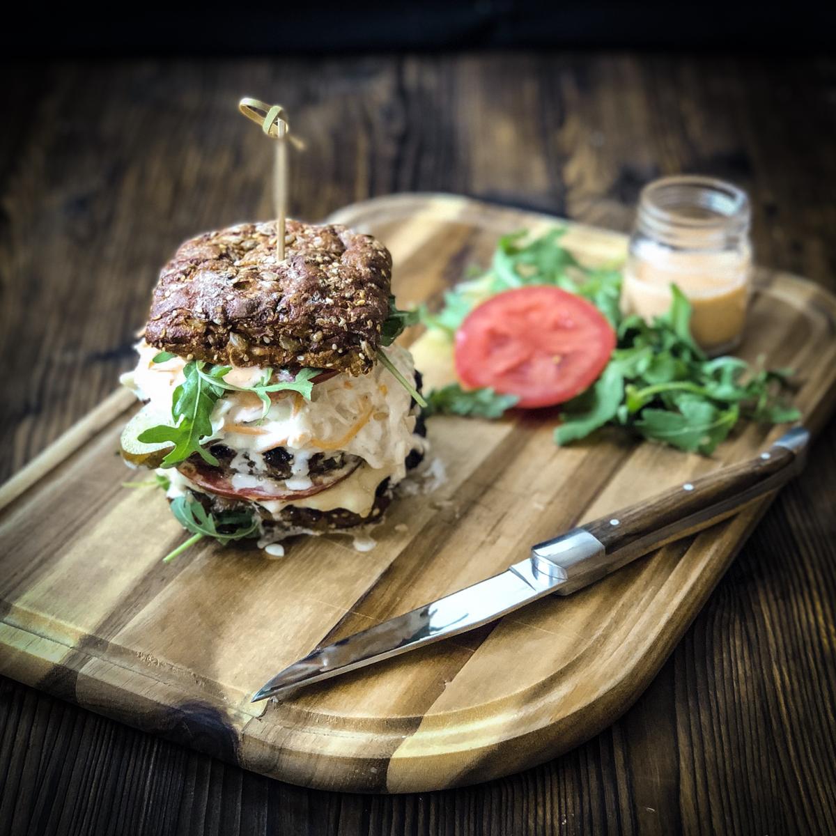 Rezeptbild: LOW CARB BURGER