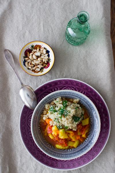 Rezeptbild: Schnelles Gemüse-Curry