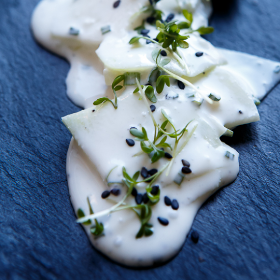 Rezeptbild: Kohlrabisalat