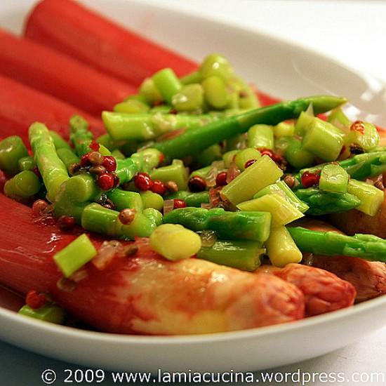 Rezeptbild: Rosaspargeln