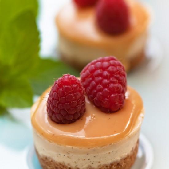 Rezeptbild: Mini Dulce de Leche Cheesecakes