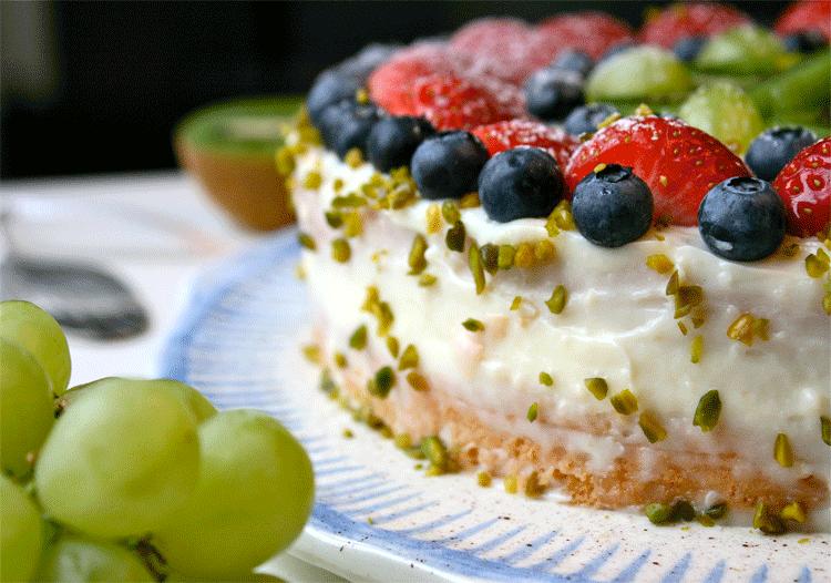 Rezeptbild: Torta alla frutta – Italienische Obsttorte