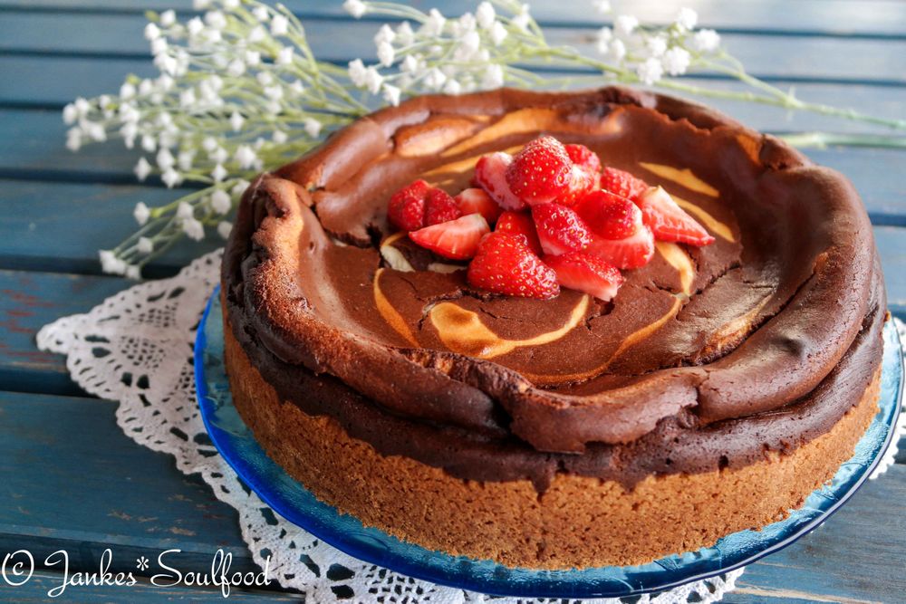 Rezeptbild: Zebra-Käsekuchen