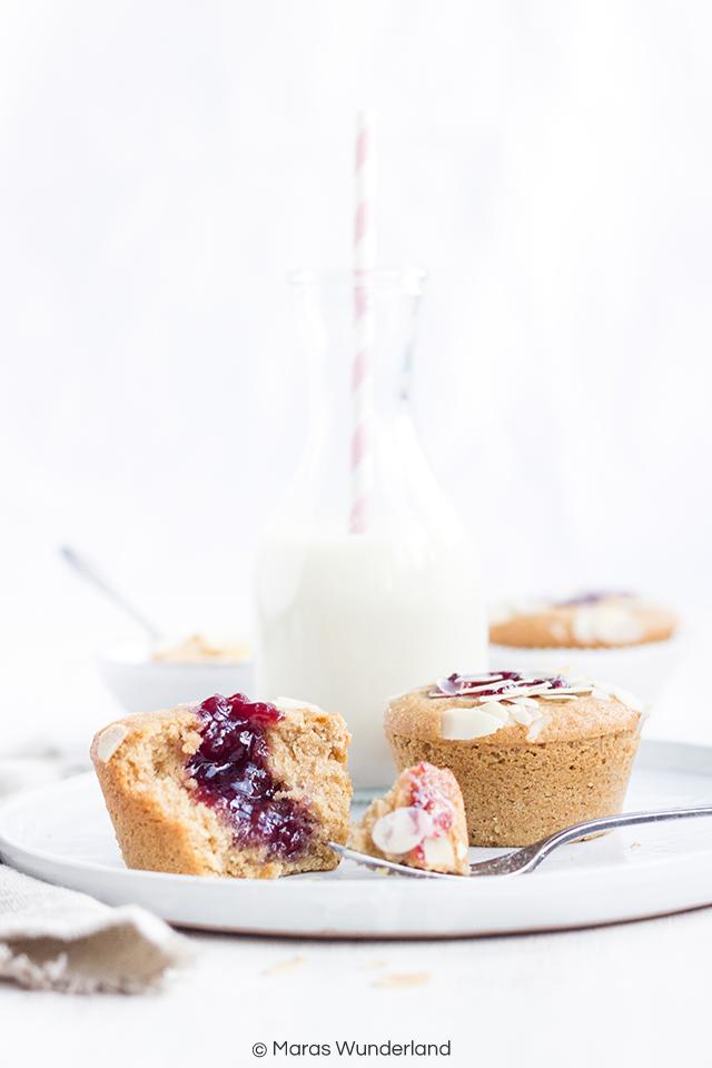 Rezeptbild: Gesunde Marmeladen Muffins