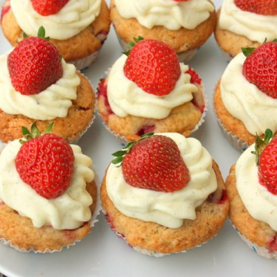 Rezeptbild: Strawberry Cupcakes