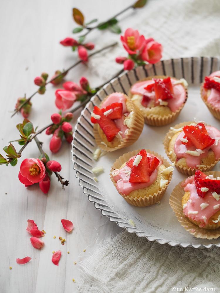 Rezeptbild: Erdbeer-Muffins