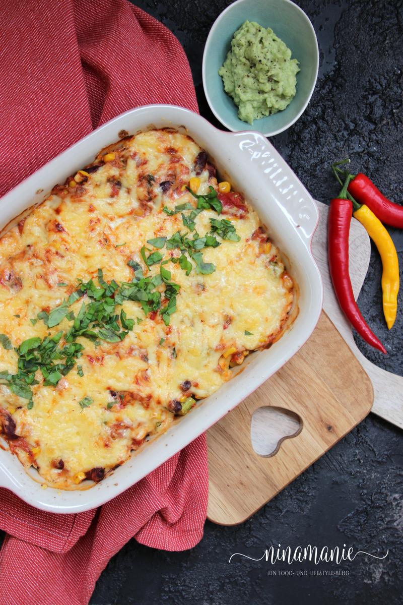 Rezeptbild: Enchiladas – leckere gefüllte Maismehltortillas