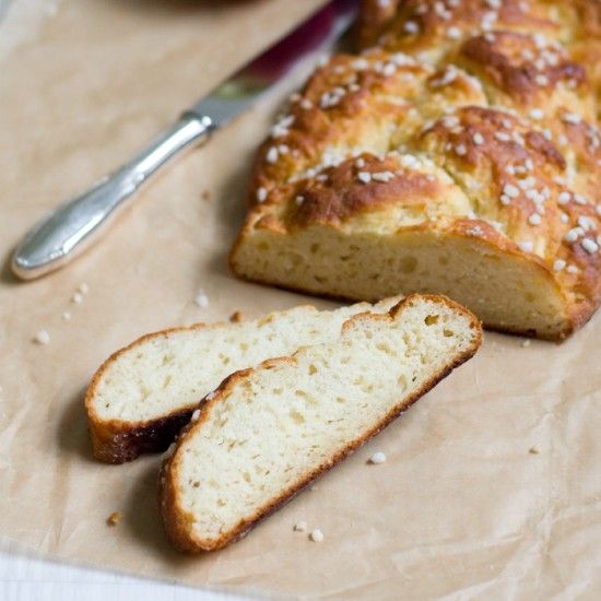 Rezeptbild: Apfel Quark Zopf