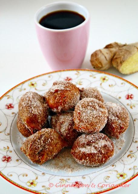 Rezeptbild: Coffee & Ginger Doughnut Holes