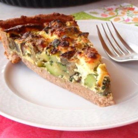 Rezeptbild: mediterrane Ziegenkäse-Tarte