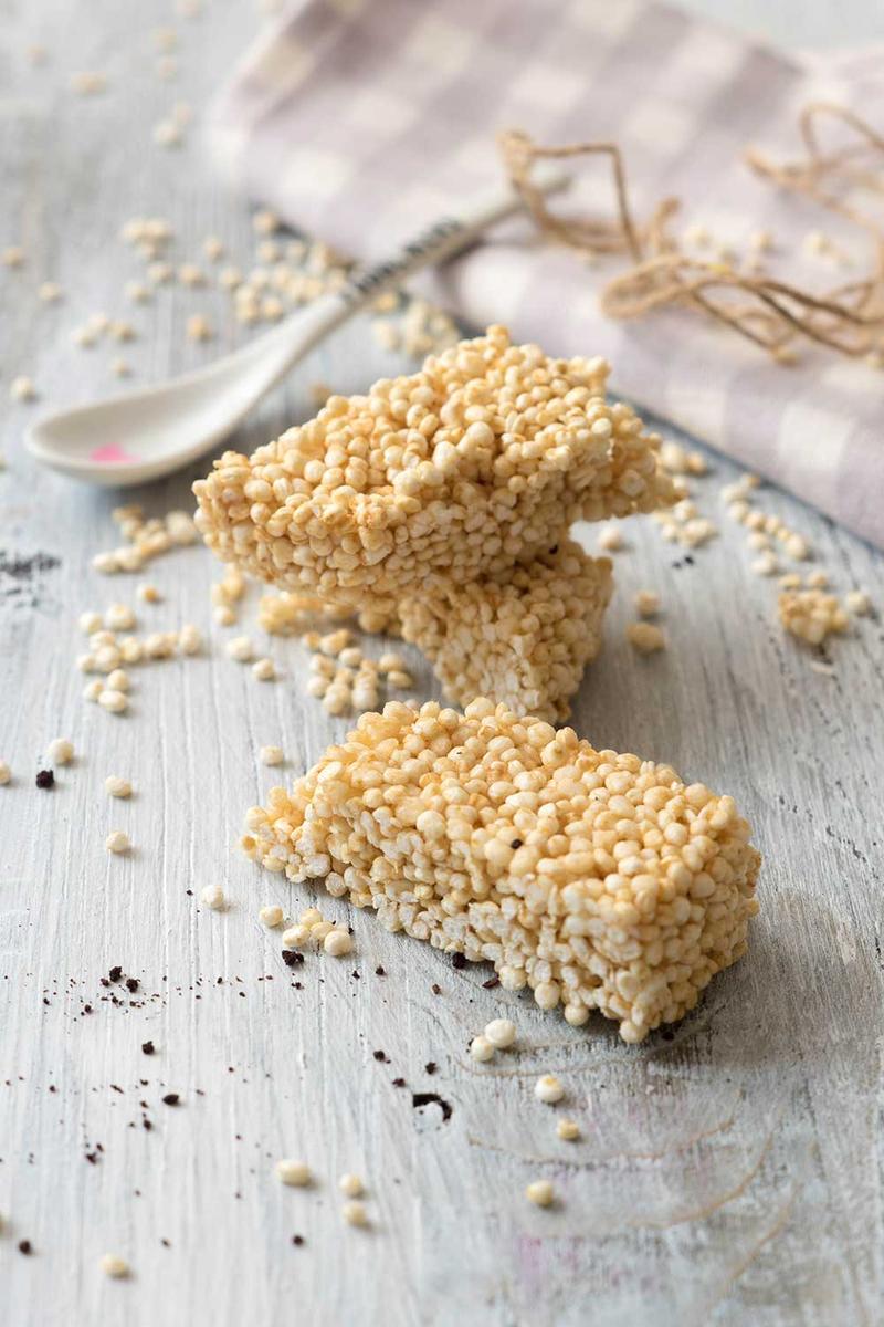 Rezeptbild: Glutenfreie Quinoariegel