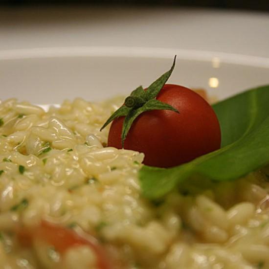 Rezeptbild: Risotto all’ aglio orsino