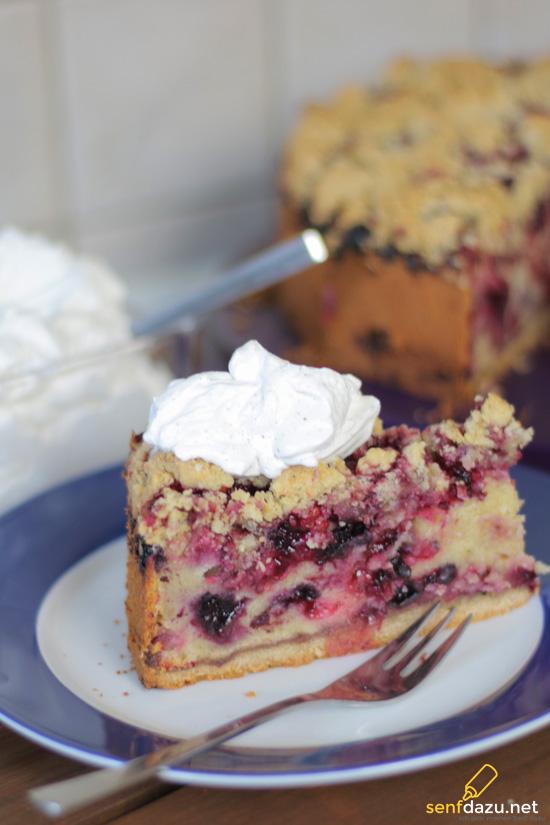 Rezeptbild: Beerenkuchen mit Streusel