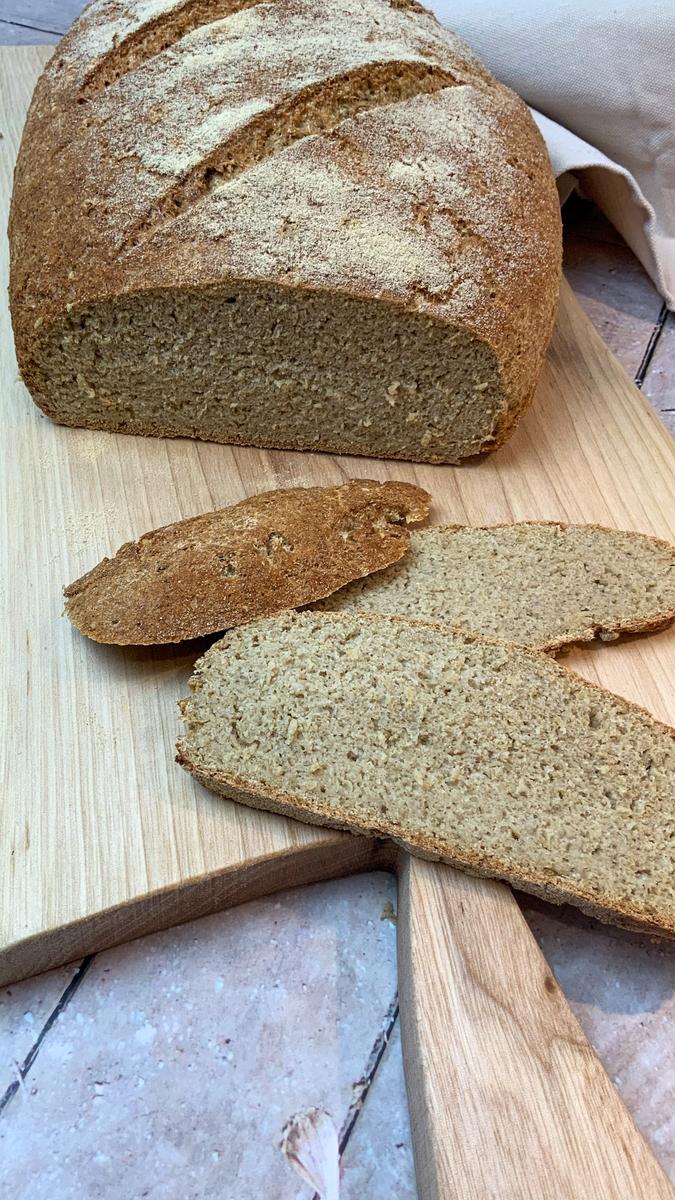 Rezeptbild: Low carb Graubrot Rezept
