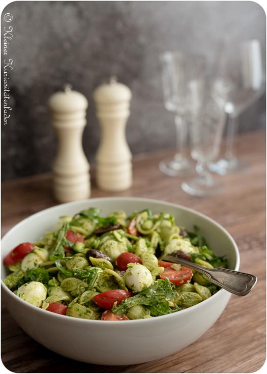 Rezeptbild: Pesto-Pasta-Salat