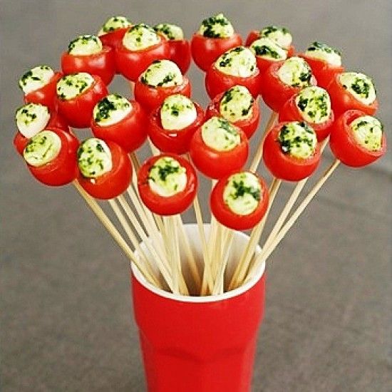 Rezeptbild: Bouquet de tomates cerises