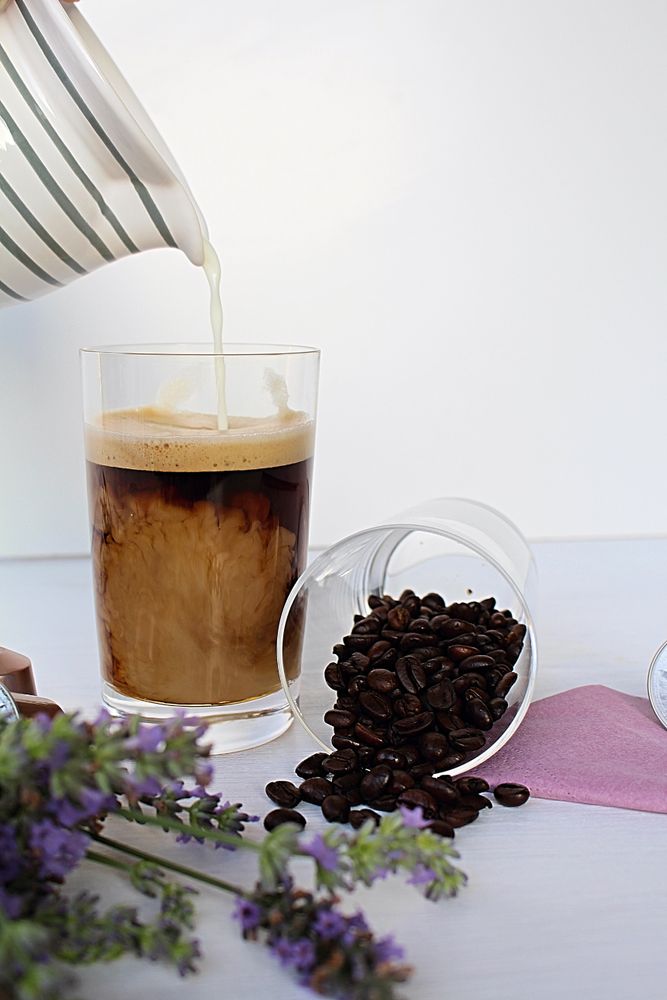 Rezeptbild: Lavendelkaffee & Ahornsirup