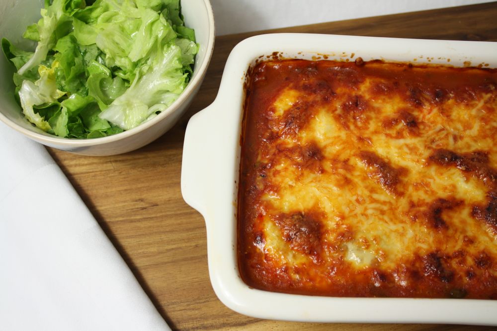 Rezeptbild: Versteckte Hackbällchen in Tomatensoße