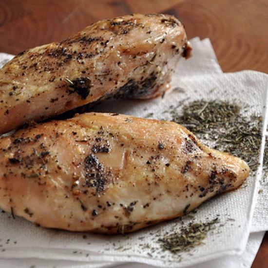 Rezeptbild: Huhn mit Herbes de Provence