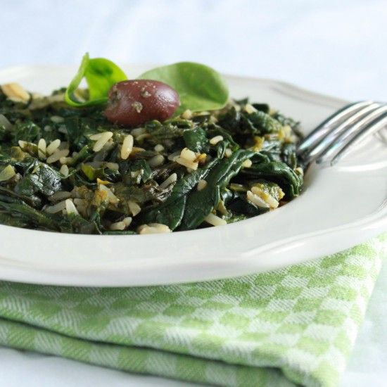 Rezeptbild: Spanakorizo