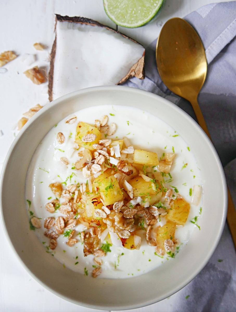 Rezeptbild: Joghurt mit Kokosnuss