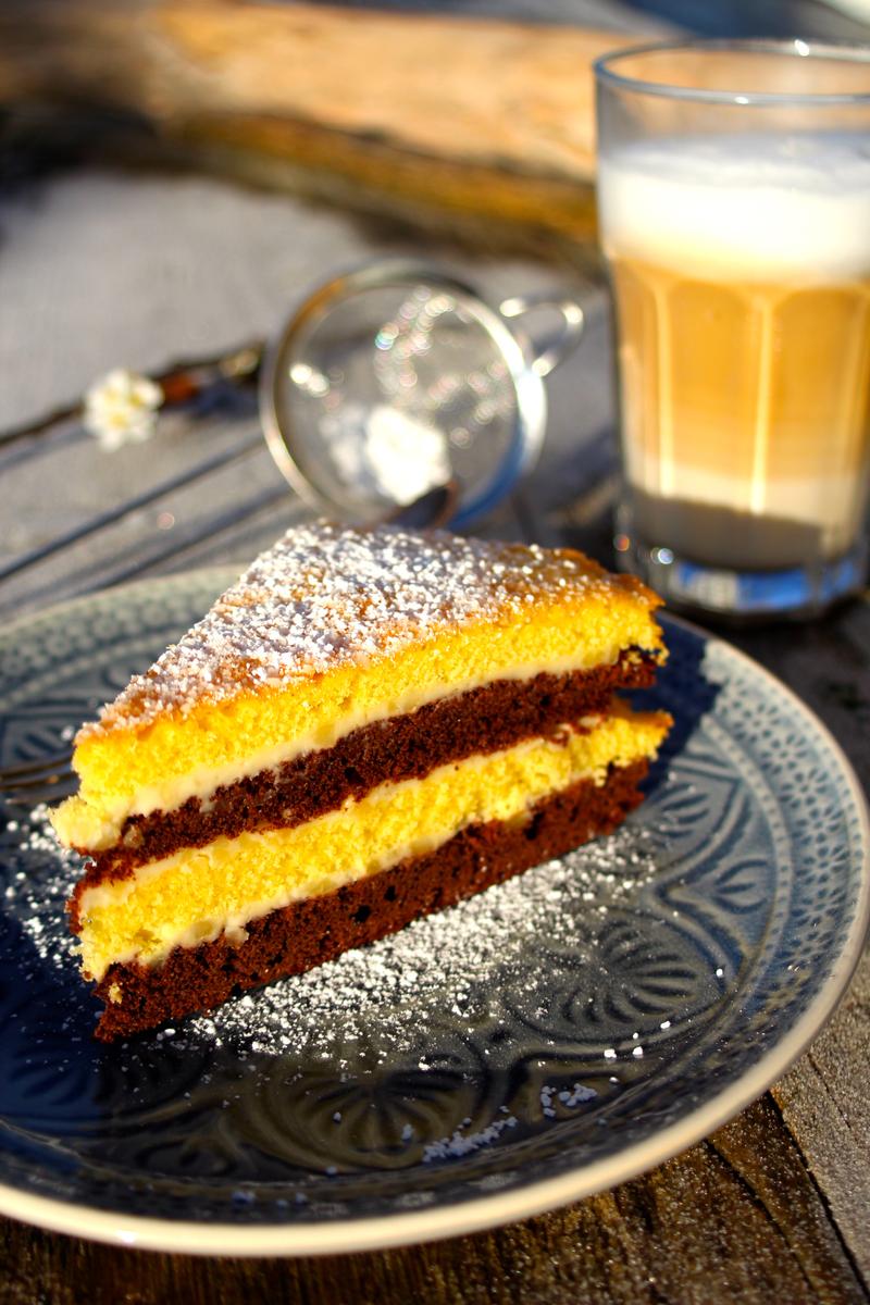 Rezeptbild: Göttliche Zebratorte