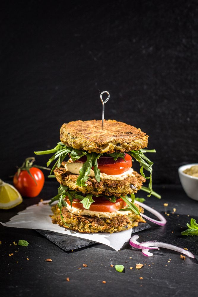 Rezeptbild: Falafelburger
