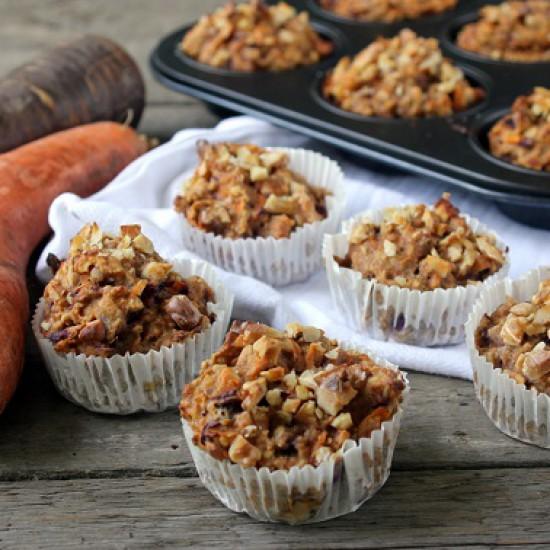 Rezeptbild: Möhren Muffins