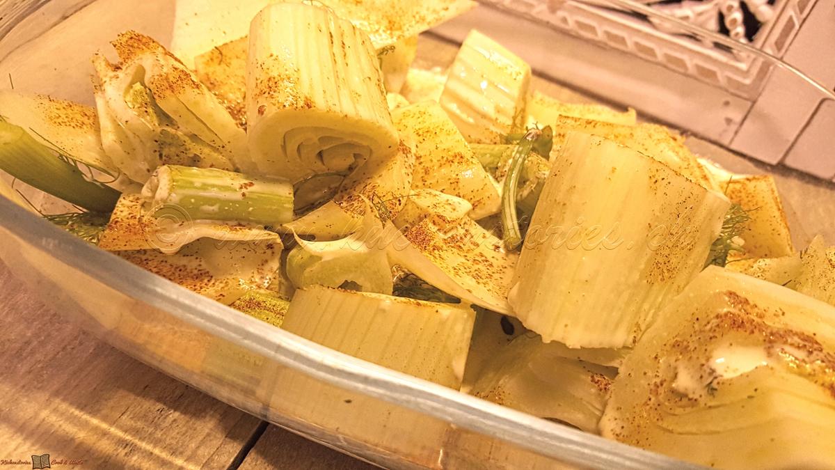 Rezeptbild: Überbackener Fenchel