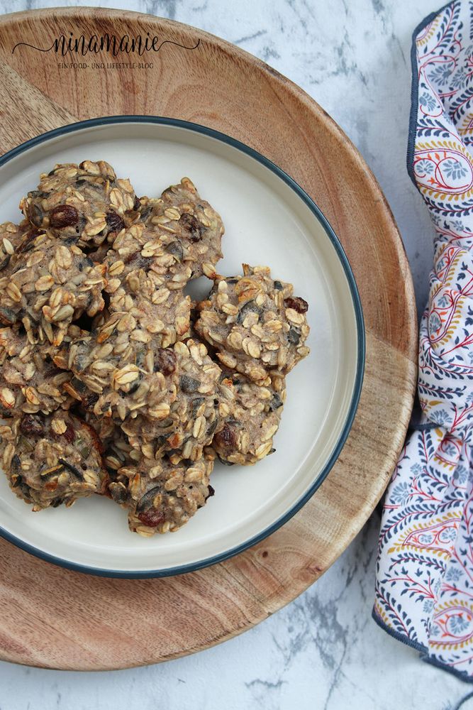 Rezeptbild: Bananencookies