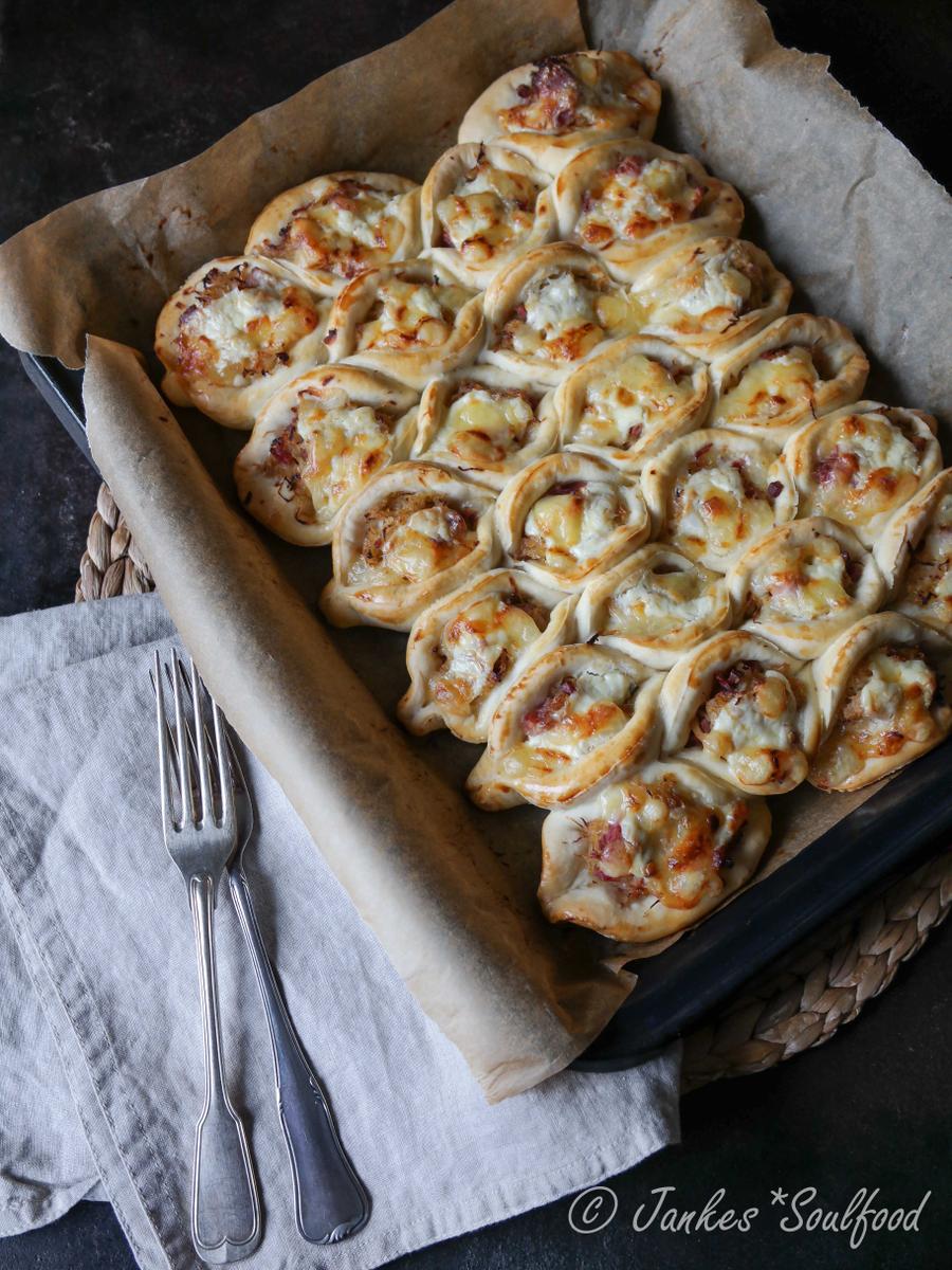Rezeptbild: Herzhafter Wabenkuchen